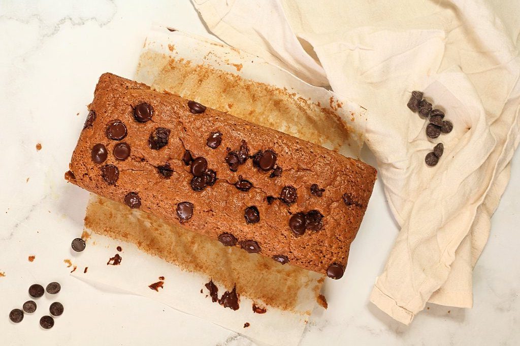 עוגת שוקולד צ יפס ללא קמח עוגה גאונית על בסיס לחם טחינה בריאלי
